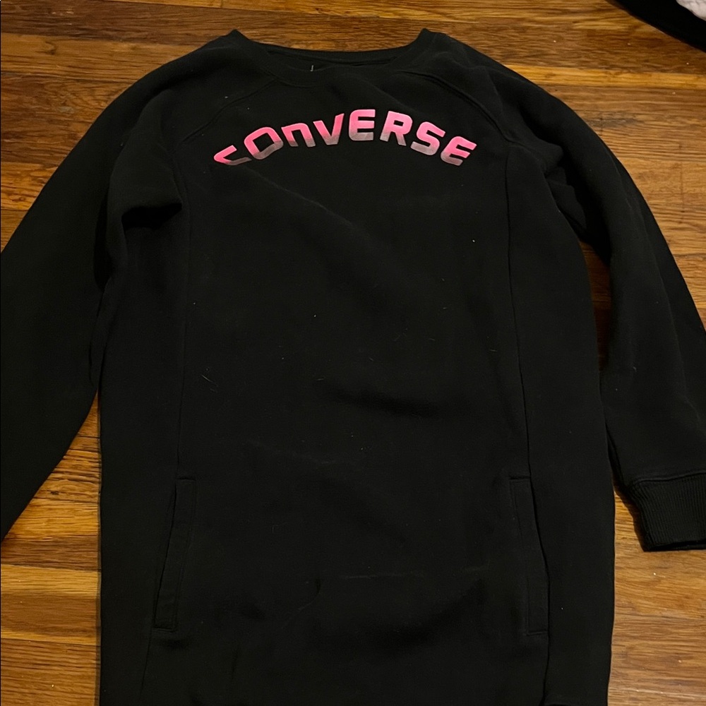 Converse Black Sweatshirt